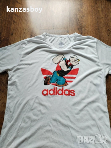 Adidas - страхотна мъжка тениска ХЛ, снимка 5 - Тениски - 54492036