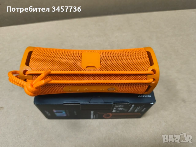 Bluetooth колонка SONY SRS-ULT10D ULT FIELD 1 BLUETOOTH, БАТЕРИЯ ДО 12 ЧАСА, ОРАНЖЕВ, снимка 3 - Bluetooth тонколони - 55119262