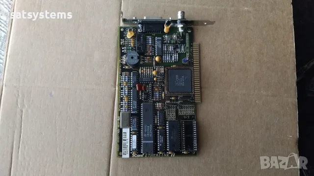  3Com 2227-04 REV.A ETHERLINK II 8-bit ISA Network Ethernet Card, снимка 7 - Мрежови адаптери - 55335304