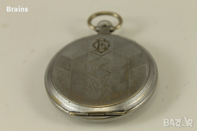 Стар Швейцарски Джобен Часовник Chronometre, снимка 11 - Джобни - 54778080