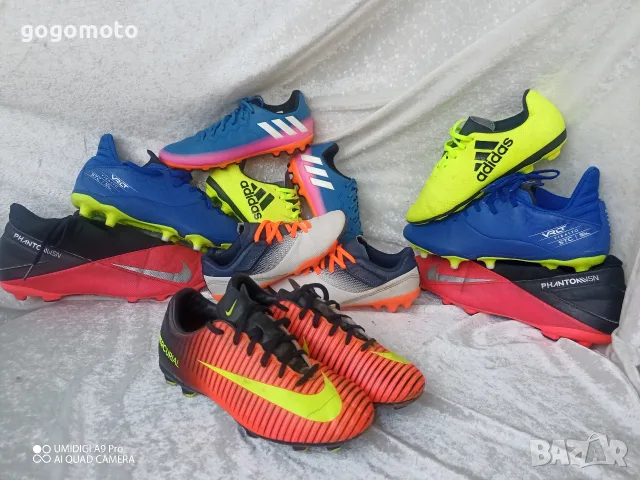 Бутонки 43 - 44, калеври, футболни обувки, стоножки Футболни обувки Nike PHANTOM VSN 2 PRO DF FG, снимка 5 - Маратонки - 55396785