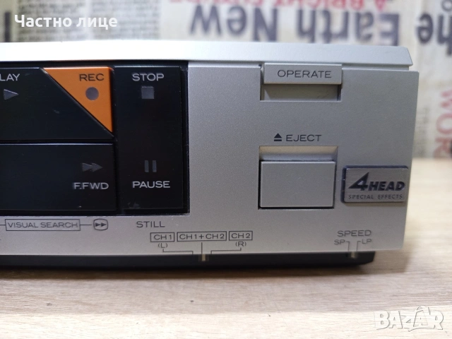 Видео"Hitachi"VT-7E, снимка 4 - Антикварни и старинни предмети - 54362593