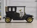 Praga Charon Faeton 1907 - мащаб 1:36 пластмасов модел на IGRA Чехословакия 80-те години на XX век, снимка 5
