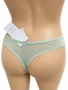 Hunkemöller дамско дантелено долнище, размер L, ментов цвят, снимка 4