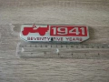 червена метална емблема 1941 за Jeep , снимка 5