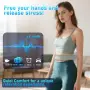 rollingsurfer 6-главов масажен пистолет, електрически масажни пистолети с 3 комплекта масажни глави , снимка 4