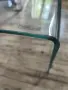 Модерна холна маса от цяло извито закалено стъкло (Tempered Glass), снимка 3