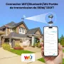 Професионална смарт метеорологична станция Sainlogic SA9 Plus (Wi-Fi, Bluetooth, 7-в-1 сензор)  , снимка 4