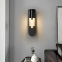 LED аплик за стена (външен/интериор) с алуминиев корпус и цилиндричен дизайн 43 см, снимка 5