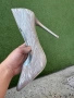 Блестящи сребърни токчета, снимка 8