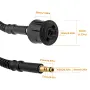 Удължителен маркуч за водоструйка високо налягане Karcher 10м 15м за почистване с дюза, снимка 2