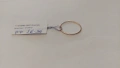 Златна халка 0.53гр 14к р-р 16/56мм, снимка 1