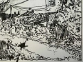 стари къщи графика 2007г, снимка 7
