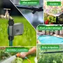 Чисто нов смарт Wi-Fi таймер за поливане AnseTo с хъб, App контрол и Rain Delay  , снимка 6