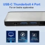 Докинг станция за Surface Pro 12, хъб за Surface Pro 12 с 4K HDMI, USB-C Thunderbolt 4 , снимка 4