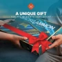 Нова Класическа настолна игра табла тюркоазен сет 32 пулове подаръчна кутия, снимка 3