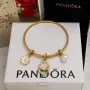 Дамски позлатени гривни Pandora 💎, снимка 8