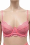 Hunkemöller дантелен сутиен 75C в розово, снимка 1