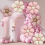 Декорация с балони за 1-ви рожден ден за момиче, снимка 3