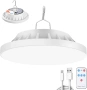 Соларна LED къмпинг лампа LeKaufen с дистанционно, 2000LM, IPX7, снимка 1