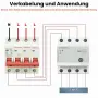 Wi-Fi смарт таймер Ailao GTS8-W 4P 40A, Tuya, снимка 5