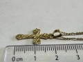 Златен синджир с кръст  14к, 2,78гр, снимка 5