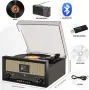 Ретро грамофон 9 в 1 с CD, Bluetooth, DAB/FM радио и USB, снимка 4