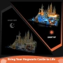 Ново LED Осветление за LEGO 76419 Hogwarts Castle със Сензор лего замък декорация, снимка 2