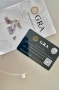 Сребърно колие "Невидима корда" с 1ct Moissanite проба 925 и GRA сертификат, снимка 2