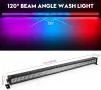 Комплект 2 LED RGB Wall Washer прожектора 70W с 336 LED и DMX, снимка 3