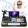 DJ миксиращ пулт с Bluetooth и микрофон на стойка 🎤, снимка 4
