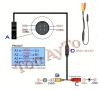 Преходна Букса 4 Пина Pin към RCA (AV) за Камера за Задно Виждане, снимка 7