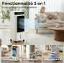 Преносима климатична система с дистанционно HOMCOM, снимка 4
