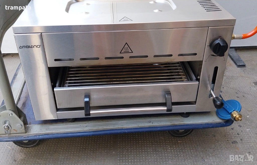 НАЙ ДОБРАТА ОФЕРТА Газов грил Ambiano Beef Maker Pro 800°C , снимка 1