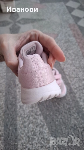 Розови маратонки Адидас за момиче, 22 номер, снимка 5 - Детски маратонки - 53991099