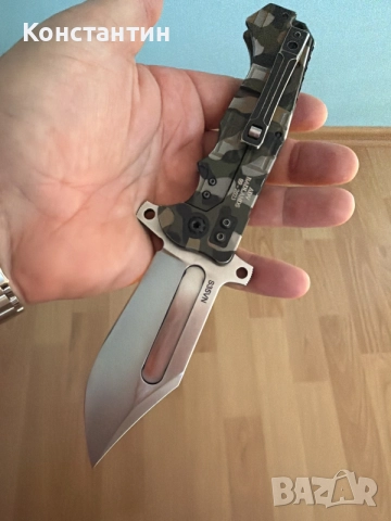 Сгъваем нож Andre De Villiers badlands camo , снимка 7 - Ножове - 55159281