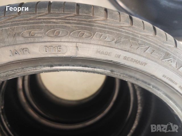 4бр.летни гуми 245/40/20-275/35/20 спорт пакет Goodyear, снимка 10 - Гуми и джанти - 55055798