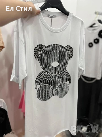 🌹Дамска туника Черно С Бяло С 18€ Еконт 🌸, снимка 2 - Туники - 53635087