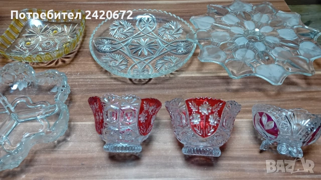 колекция от винтидж кристални изделия, снимка 6 - Колекции - 54154583