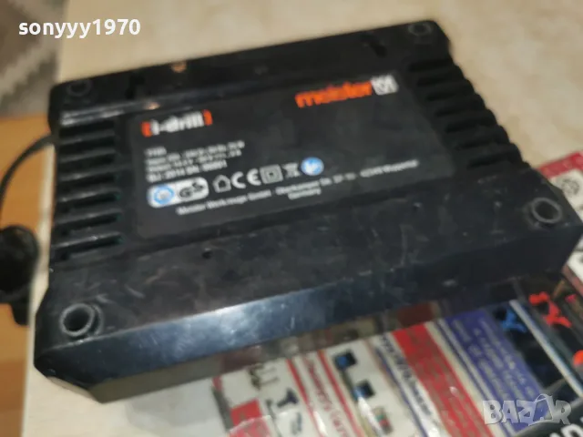 MEISTER I-DRILL CHARGER-ВНОС GERMANY 1607262034L1, снимка 10 - Винтоверти - 55316642