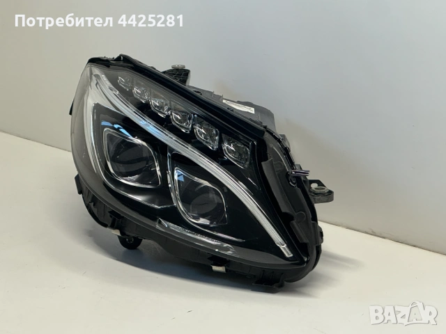 фар десен Mercedes c-klass, C205 , A205 LED intelligent 2015-2018 г. #1050V. A2059063204