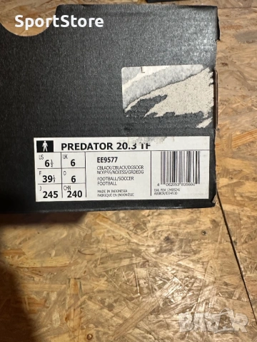Футболни обувки adidas PREDATOR 20.3 TF, снимка 4 - Футбол - 54702942