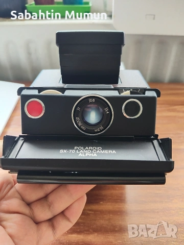 Продавам комплект Polaroid SX-70 Alpha, светкавица MiNT Flash Bar 2, филми и аксесоари, снимка 2 - Фотоапарати - 55133329