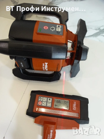 Hilti PR 30 HVS A12 - Ротационен лазерен нивелир, снимка 6 - Измервателни инструменти - 54907796