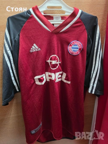 Adidas Bayern Munich 2001/2002 фланелка