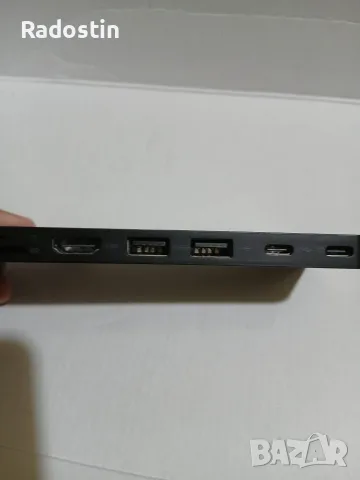 Lenovo USB-C Slim Travel Dock, снимка 2 - Лаптоп аксесоари - 55466225
