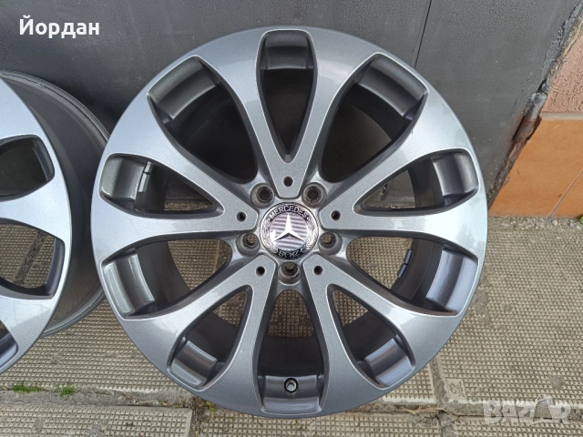 ОРИГИНАЛНИ джанти 18 ' цола 5x112 MERCEDES BENZ / Мерцедес 8J ET38 + датчици, снимка 10 - Гуми и джанти - 54495698