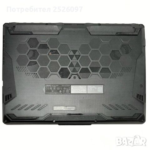 ASUS TUF F15/144Hz/i7-11800H 24MB/16GB/RTX 3050/RGB/512GB, снимка 10 - Лаптопи за игри - 54868209