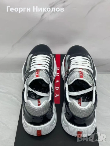 Маратонки и шапка на Прада, снимка 3 - Маратонки - 54206108