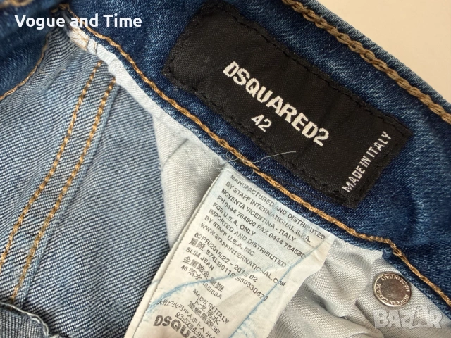 Дънки Dsquared2 S74LB0119, снимка 7 - Дънки - 54808849